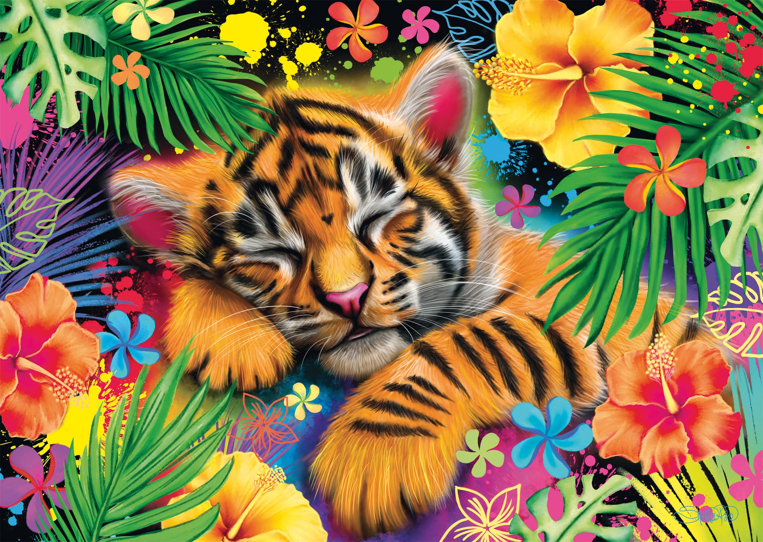 Schmidt | Tiger Cub | 1,000 Piece Jigsaw Puzzle | Age 14+
