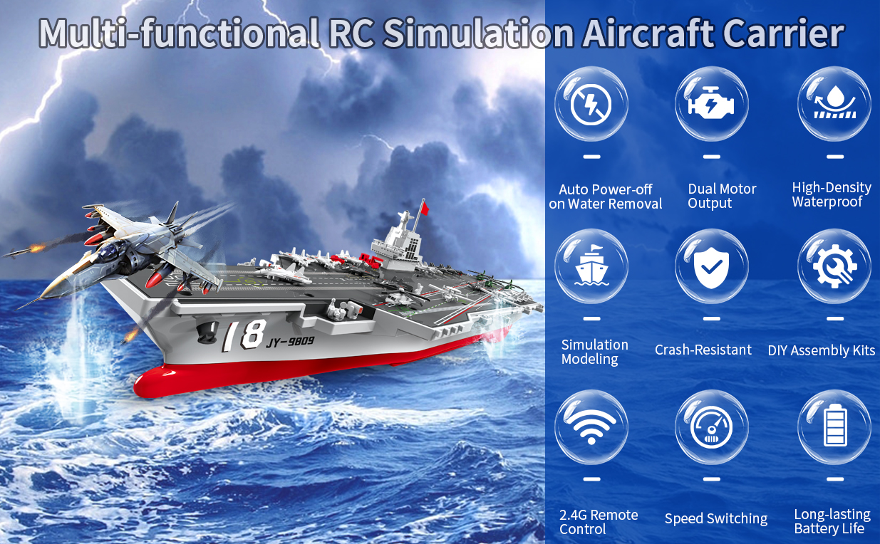 Amazon.com: RC Boats for Kids 8-12, 16-inch Warship Battleship