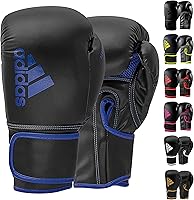 Vista 1 de adidas Hybrid 80 - Guantes de boxeo para boxeo, kickboxing, artes marciales mixtas, bolsas y entrenamiento y fitness, guantes de boxeo para hombres