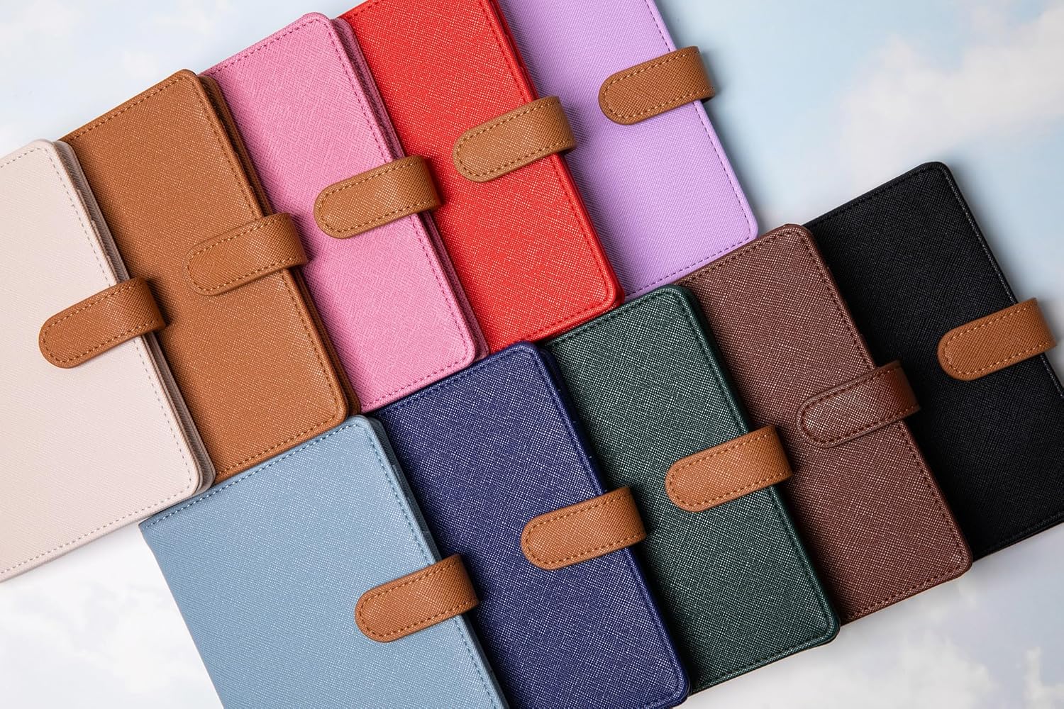 The Passport Wallet - Premium Travel Passport Wallet and Cover with Secure Magnetic Strap, Multiple Card Slots, & Concealed AirTag Slot- Ideal for International Travelers - Green