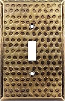 Vista 11 de LIDER Placa de Pared de Metal para Interruptor de Luz de Palanca, Cubierta de Interruptor de Acero Inoxidable, Resistente a la Corrosión