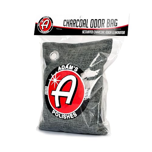 Adam's Polishes Odor Eliminator Bag 500g - Natural Premium Charcoal Air Purifying Charcoal Bag - Absorbs & Eliminates Od
