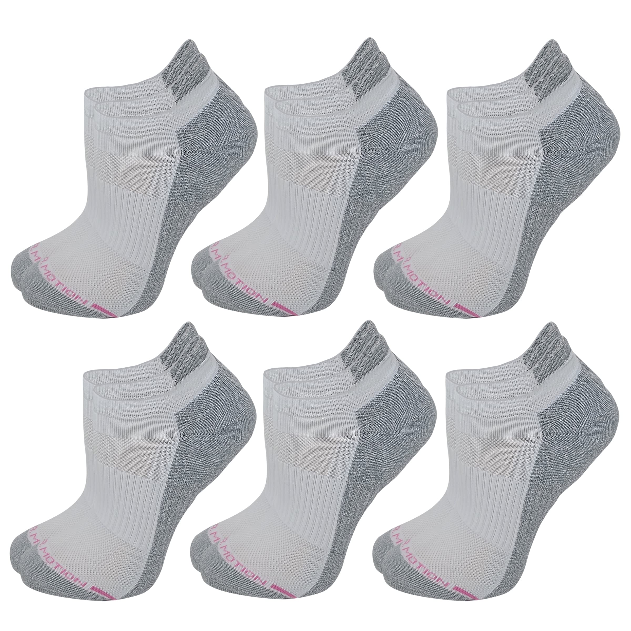 Dr. Motion Womens Low Cut Ankle Compression Socks