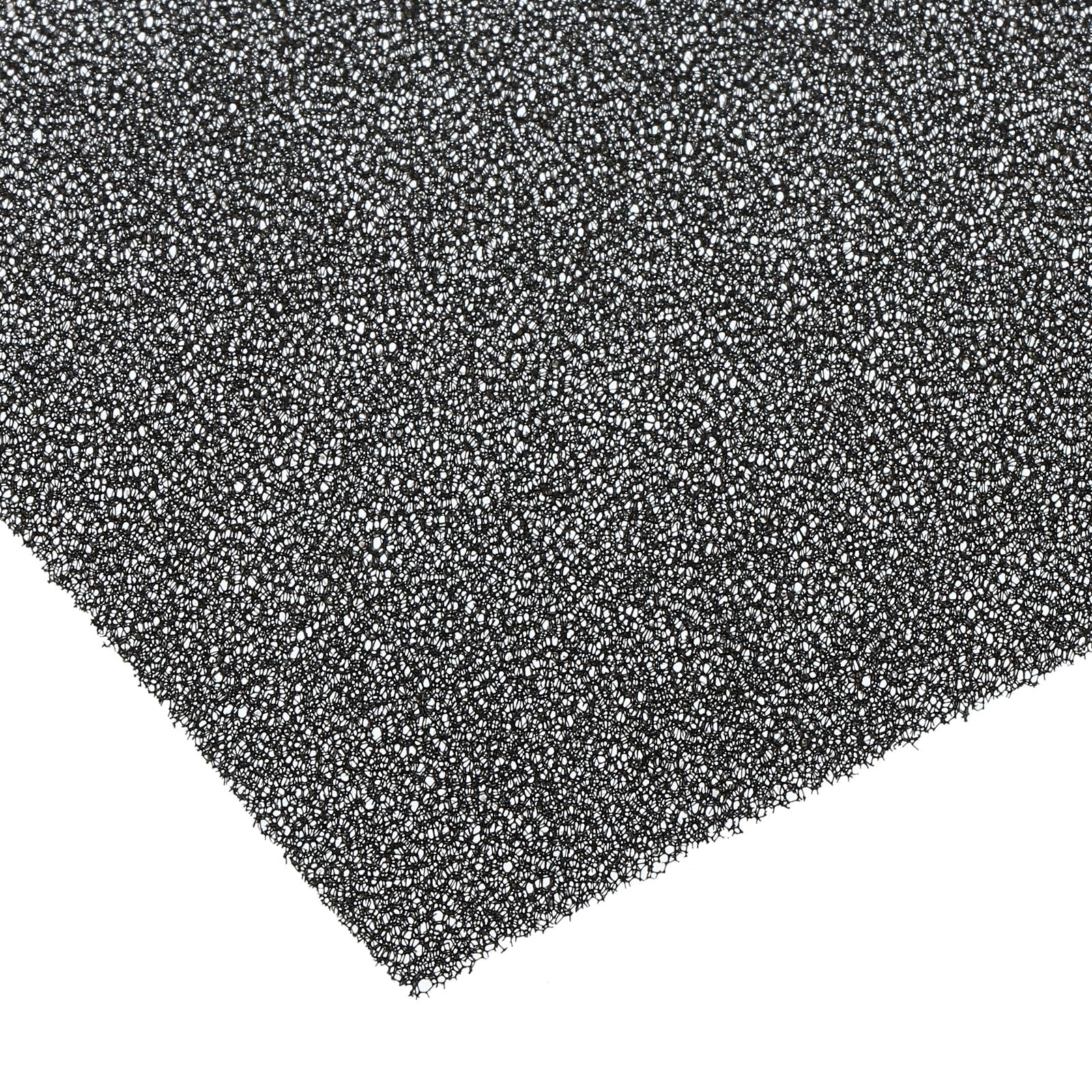 PATIKIL Spugne in Schiuma per Filtri da 120mm, Confezione da 10 Fogli di Spugna di Ricambio per Computer, Ventilatore, Ventola, Nero