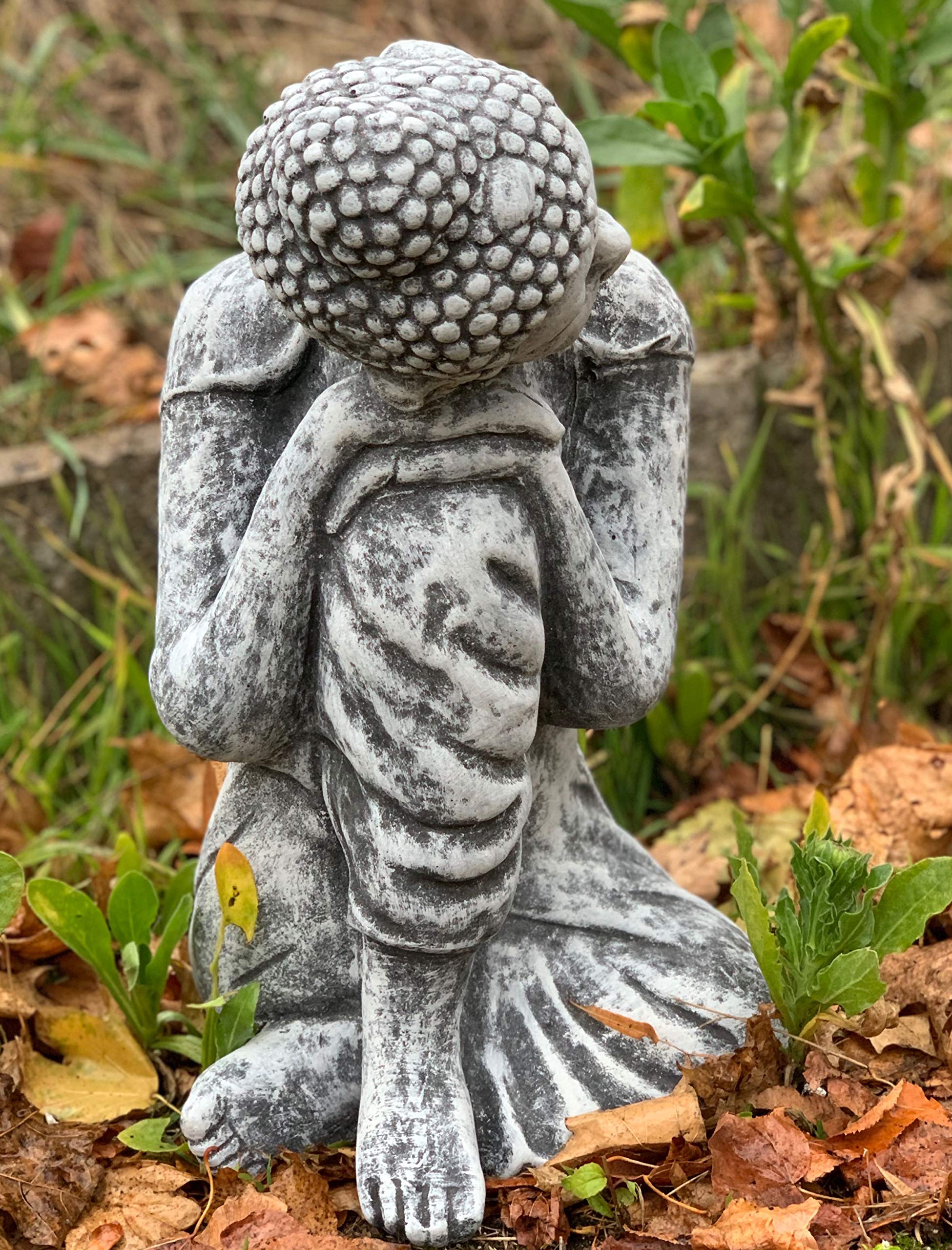 Stone and Style Shiva - Statuetta in pietra sognante resistente al gelo, 12,9 kg