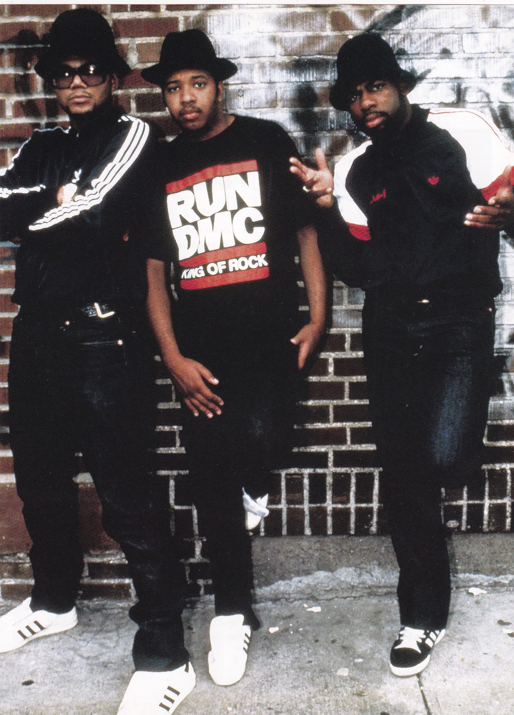 k1 Run DMC, Mid 1980s - Miniature Poster & Card Frame