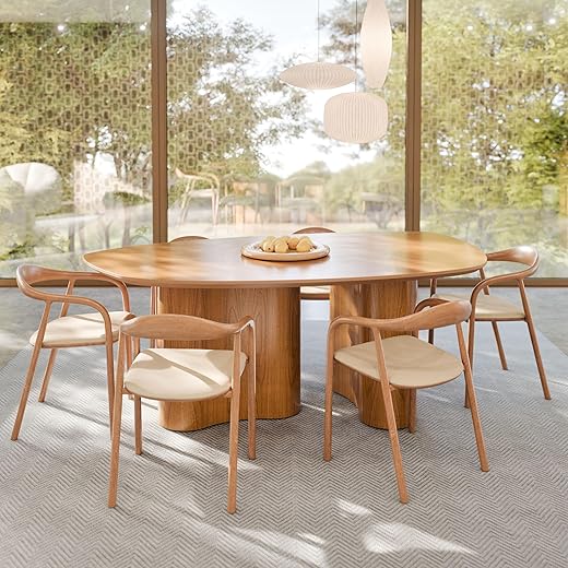 Mesa Aracaju Madeira Natural E Design Moderno Orgânico