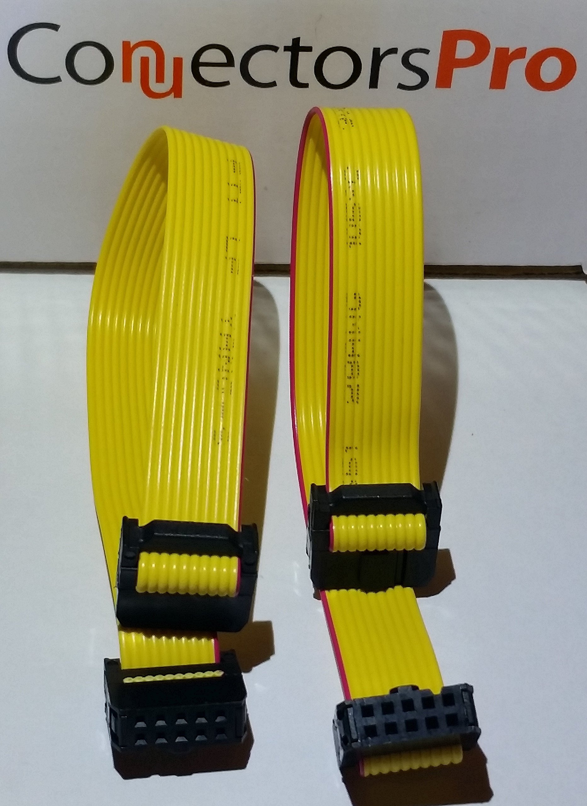 Computer Ribbon Cables 10-Pin Flat Ribbon Cable With IDC Connectors - 2 ...