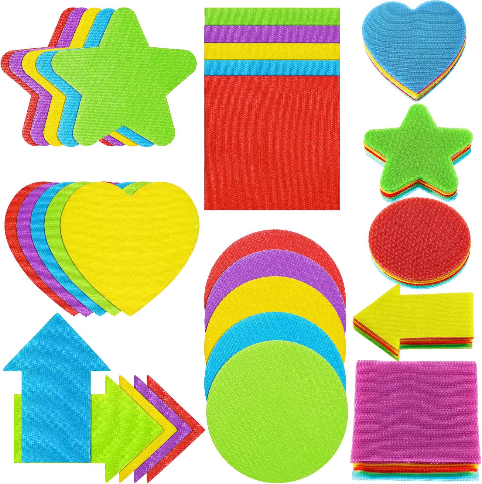 Unixing 30PCS Carpet Markers Spot Star Floor Carpet Seat