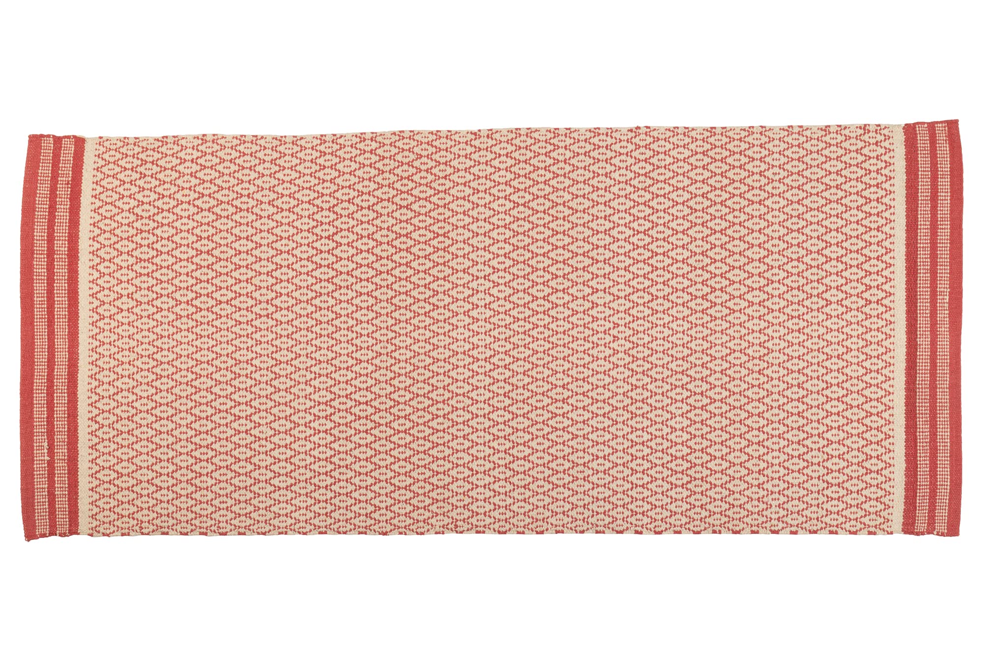 Jute & Co. Tappeto in cotone, lavabile in lavatrice, resistente, con tessuti e colori naturali
