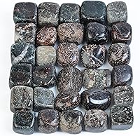 Vista 18 de Crocon 1LB Yaxaita Piedras y Cristales Pulidos a Granel 2000+ Quilates Kit de Cristales Naturales para Sanación de Reiki, Piedras Pulidas