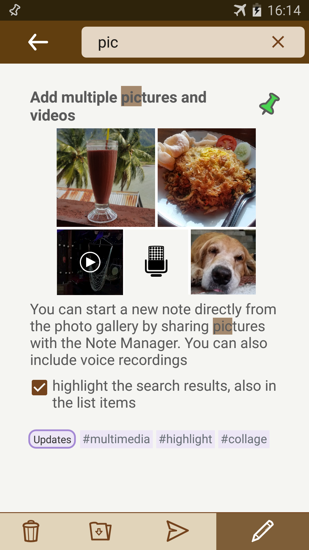 Note Manager - Private notepad app with photos, lists, reminders ...
