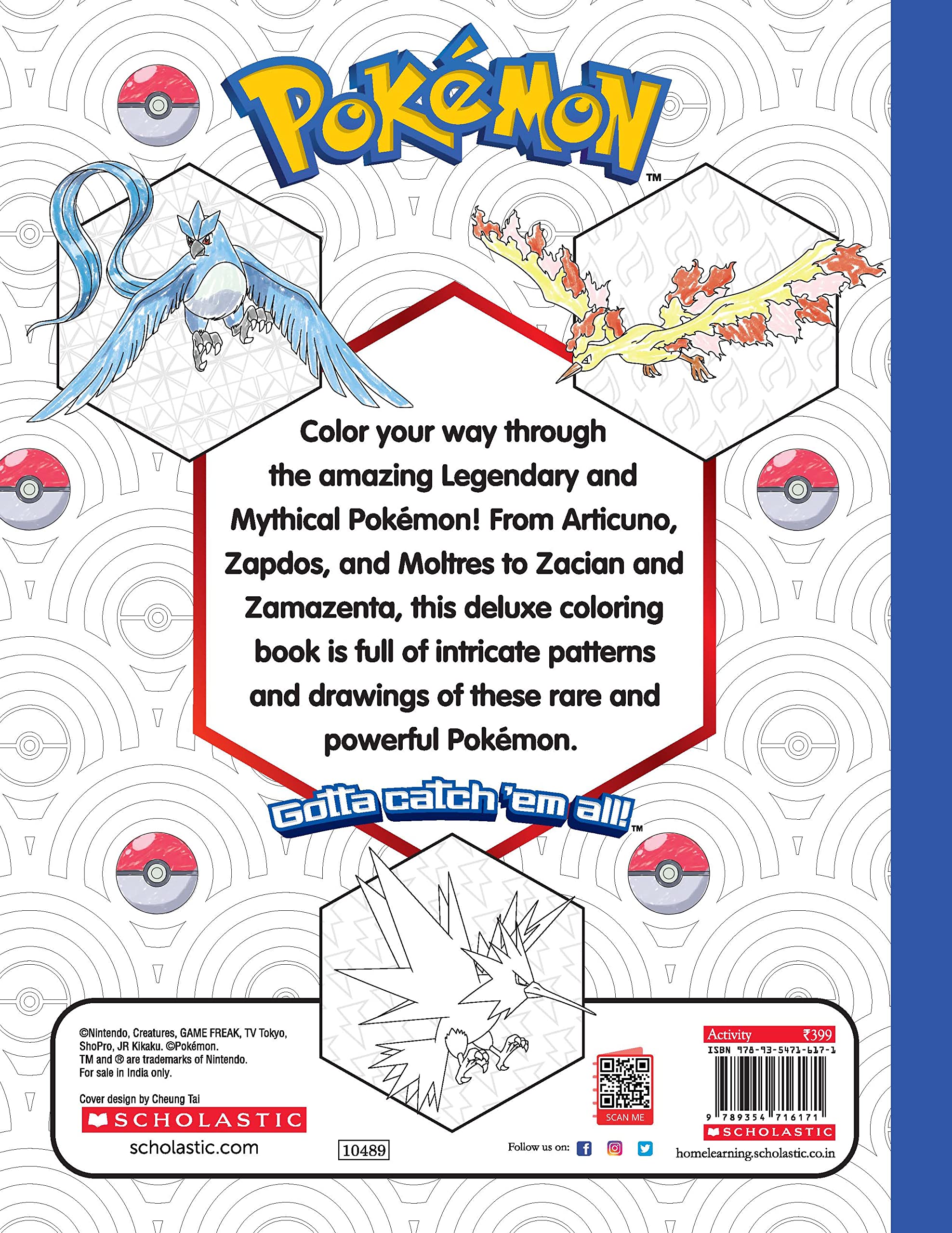 Pokemon Coloring Adventures #2: Legendary & Mythical Pokémon 1