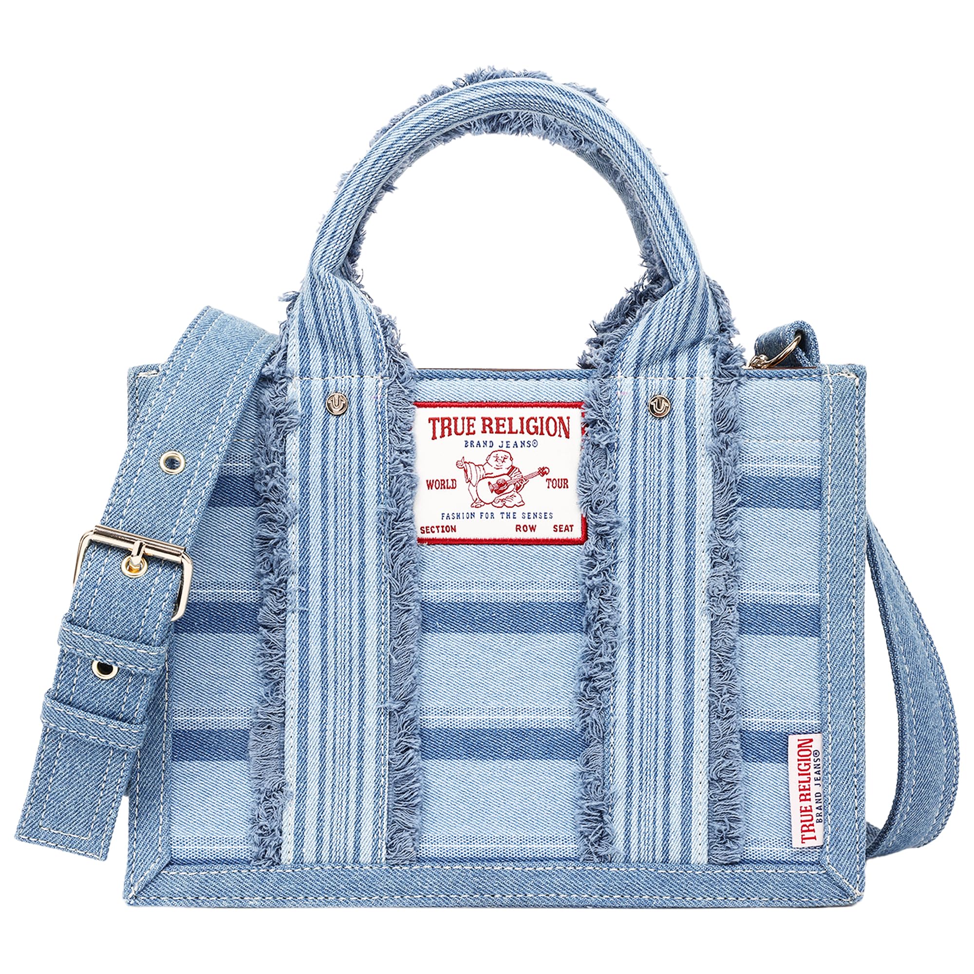 Amazon | True Religion デニム トートバッグ レディース | デニム 