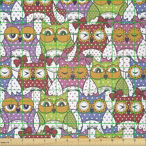 Vista 818 de Ambesonne - Tela de punto elástica