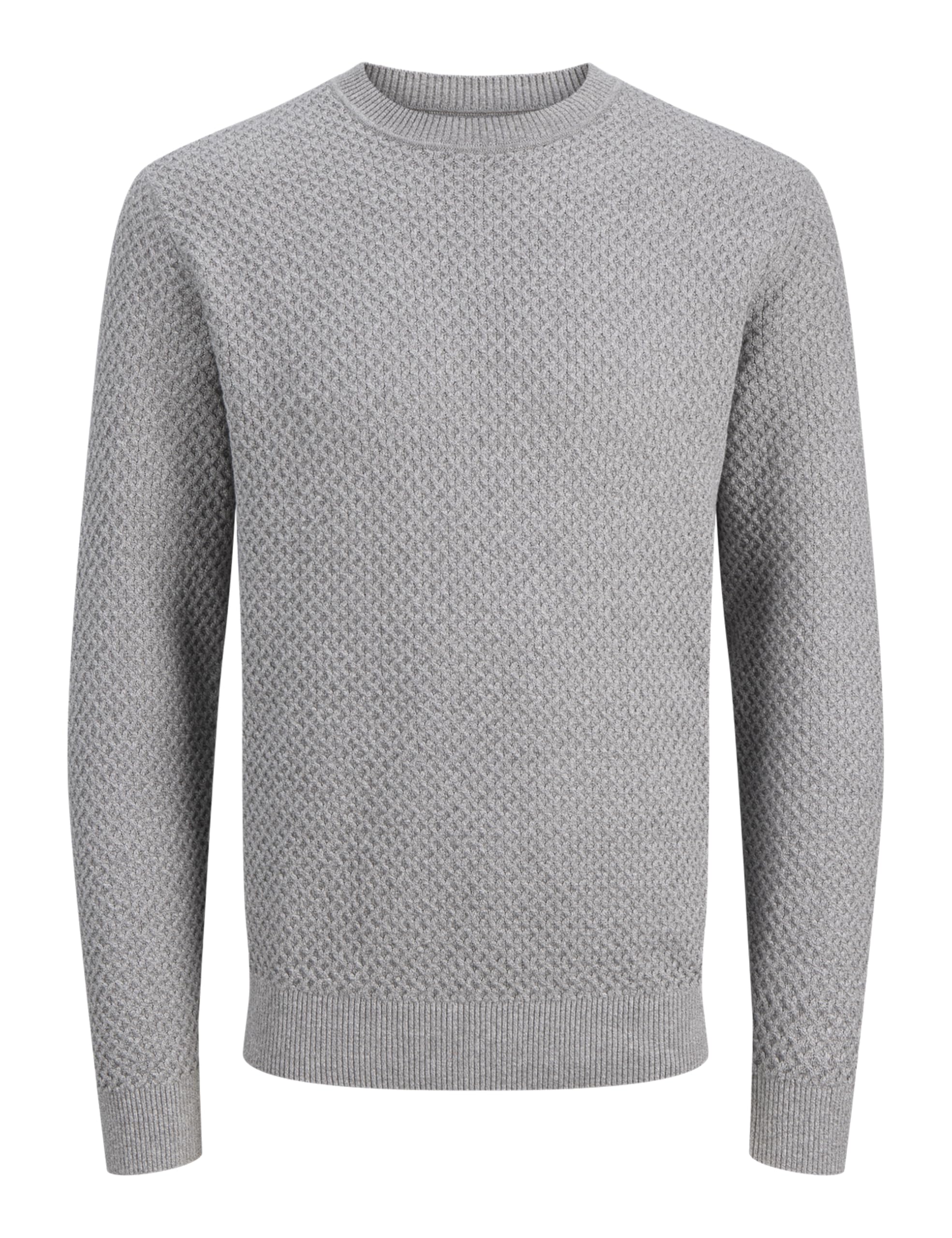 JACK & JONES Pullover JPRBLUBARKLEY KNIT CREW NECK CH LN