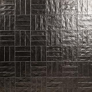 10 Onyx Bathroom Ideas That Look Ultra Luxurious 33 Rava Onyx 2.5 in. x 8 in. Zellige Look Satin Ceramic Wall Tile– 38 Piece...