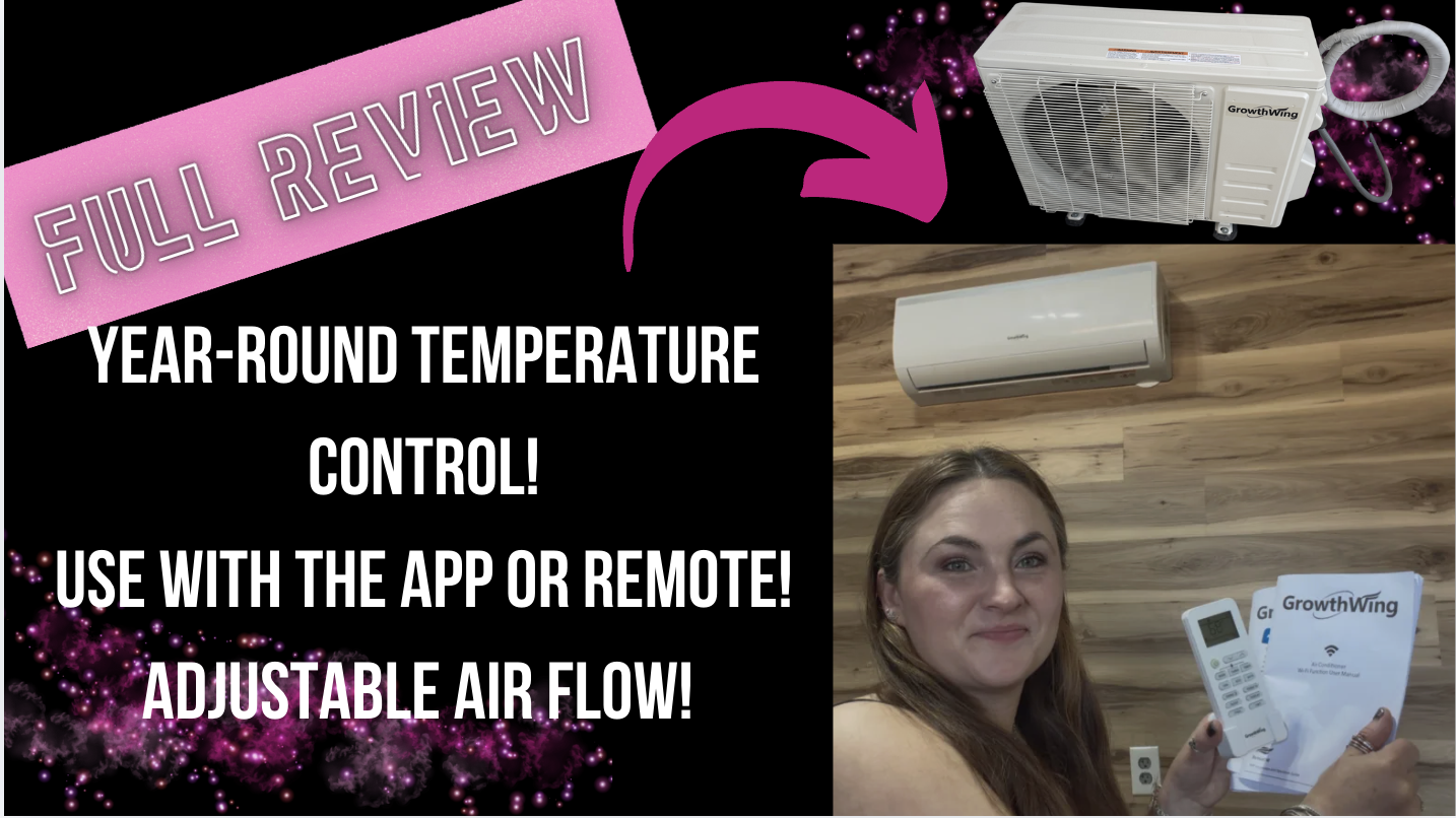 Mini Split Air Conditioner & Heater For Year Round Comfort!
