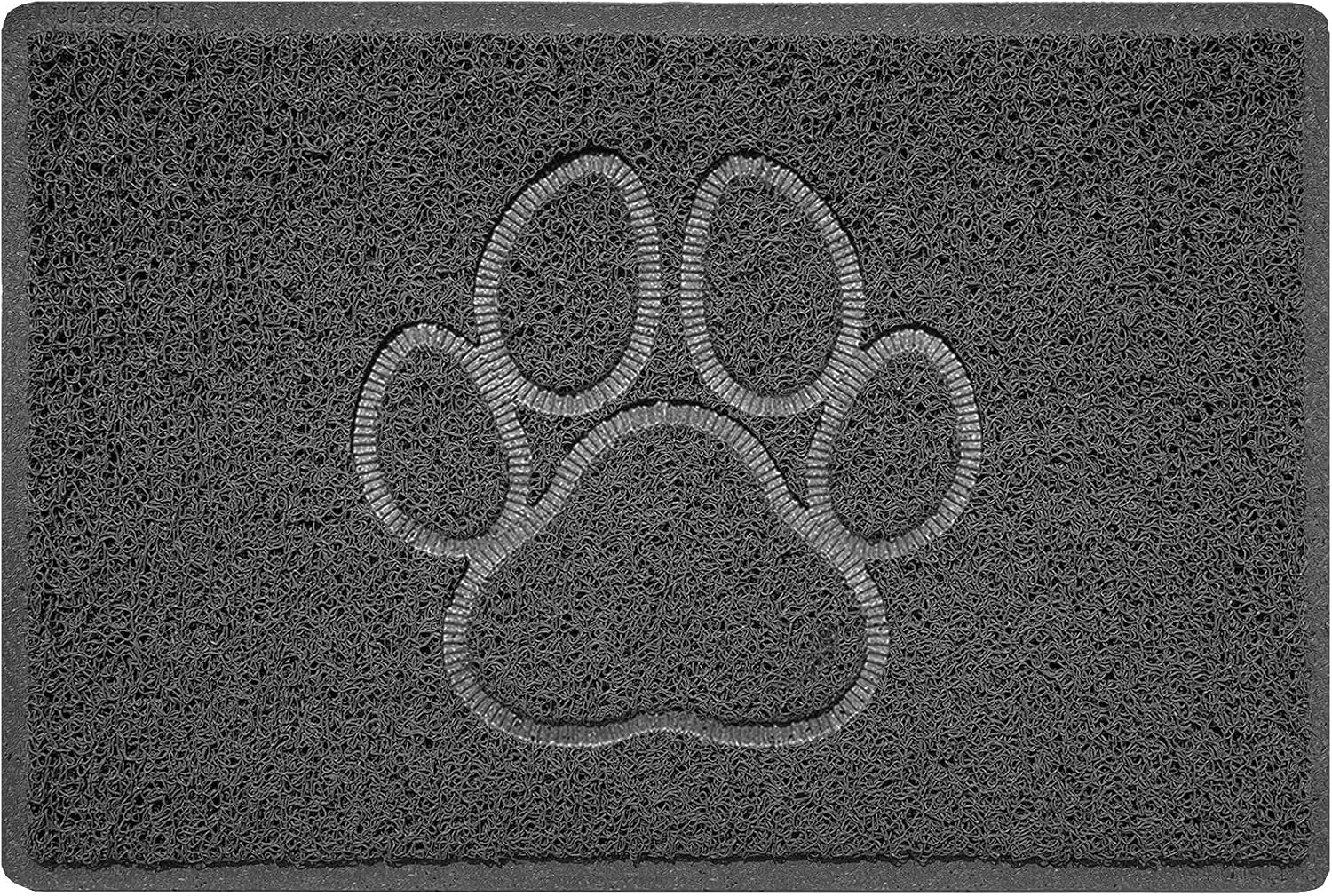 Paw Embossed Shape Door Mat DirtTrapper Washable Barrier