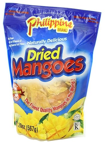 Miniatura 3 de Philippine Brand Dry Mango bolsas de 20 onzas paquete de 2