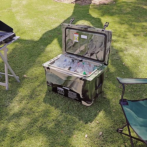 Miniatura 8 de Xspec 60 Qt XL Roto Molded High Performance Camping Cooler Ice Chest  Extra Large Pro Tough Durable Outdoor Overland Rotomolded Hard Cooler