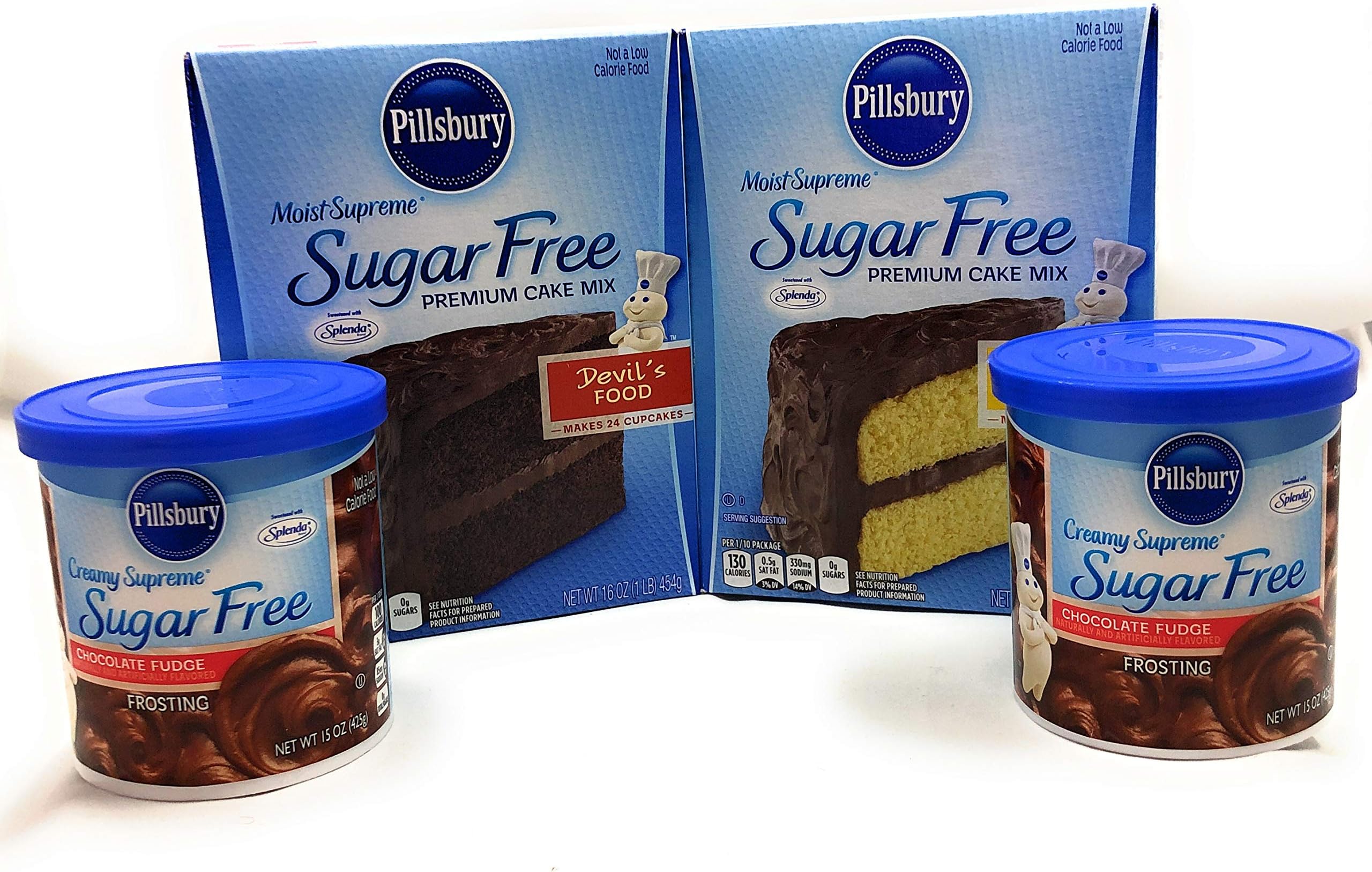 Pillsbury, Sugar Free Cake Mix, Devil’s Food Cake
