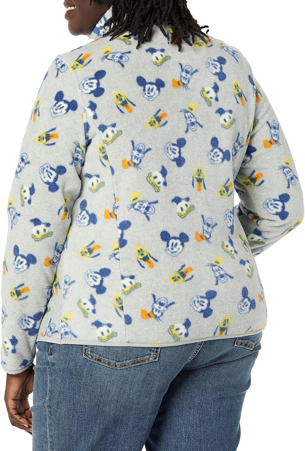 Amazon Essentials Disney | Marvel | Star Wars Women's Polar Fleece Quarter-Zip Mock Jackets - Image 4