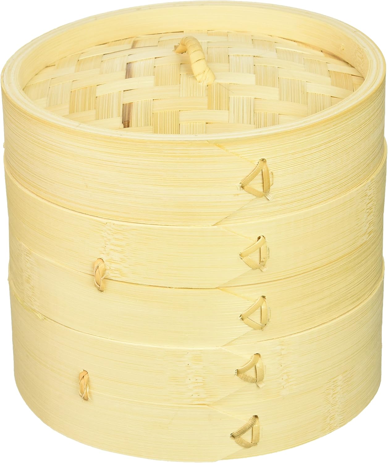 Town Food Service 34206 6" Bamboo Steamer Set