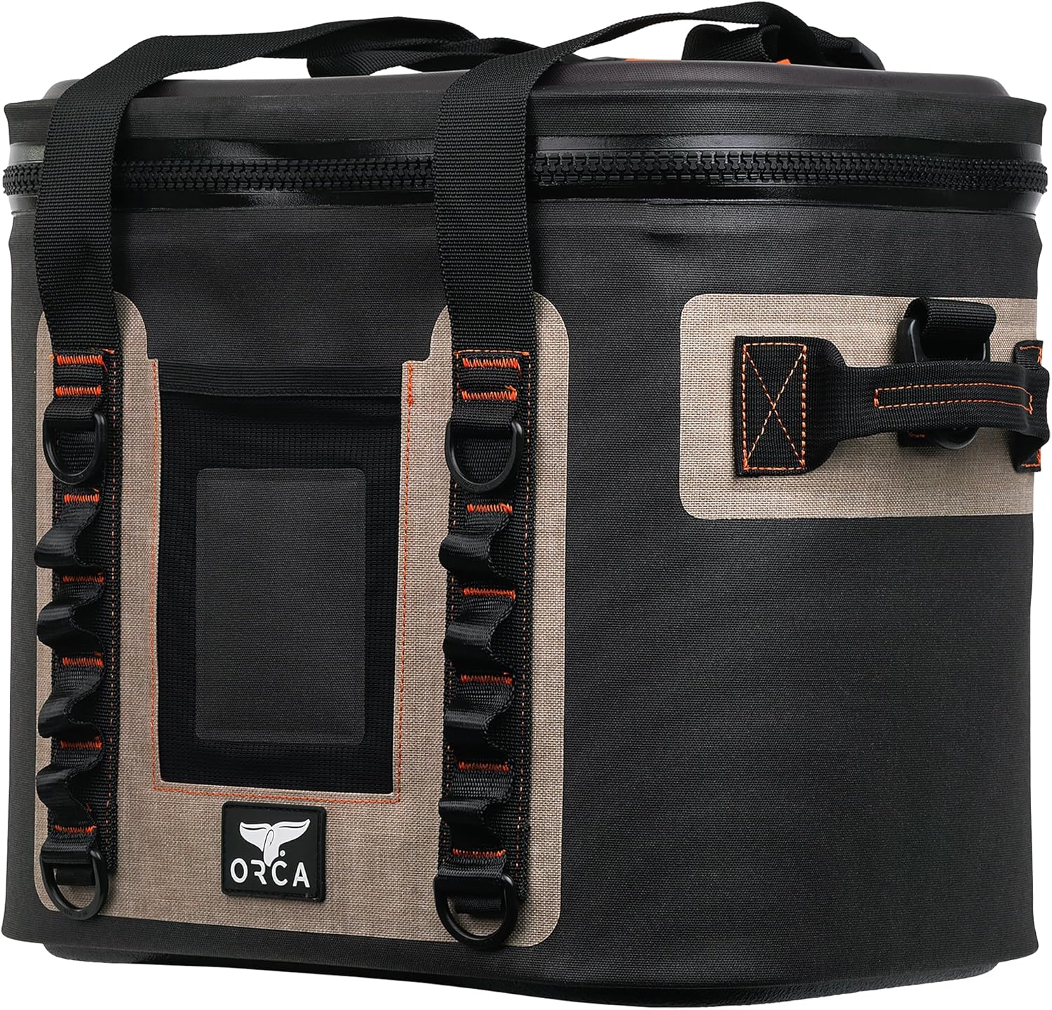 ORCA Walker 20 Can Soft Cooler Bag, Insulated with 28mm Meta-Polymer, Tan, 20 L