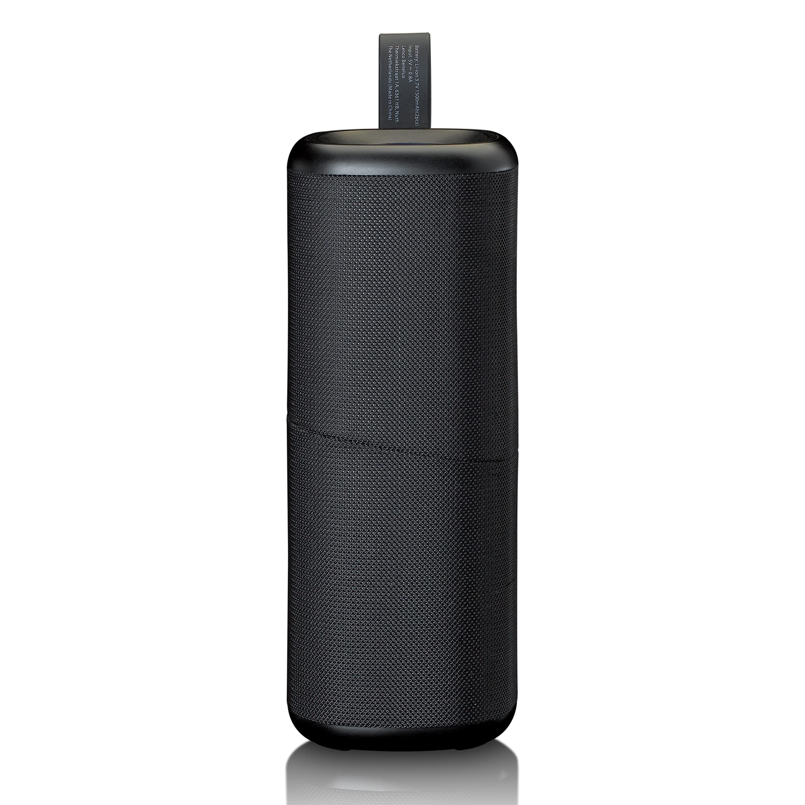 Lenco BTP-400 głośnik Bluetooth – 2 w 1 głośnik Bluetooth – TWS – 2 x 10 W RMS – prawdziwy dźwięk stereo – dzielony wodoszczelny (IPX7), czarny