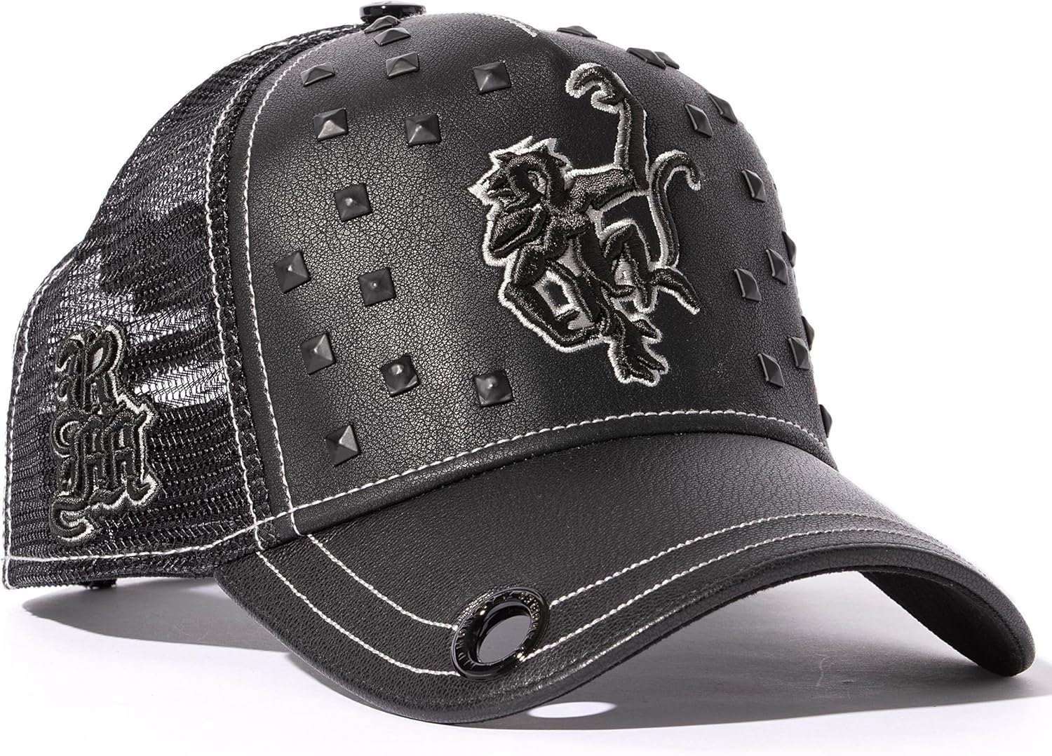 Red Monkey Designs Classico Hard Black RM1509 New Limited Edition Trucker Snapback Hat Cap - Image 2