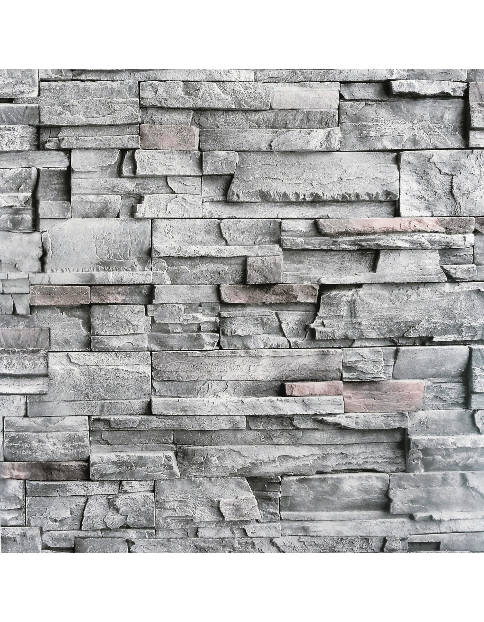 Arthouse  Grey Slate Wall Wallpaper