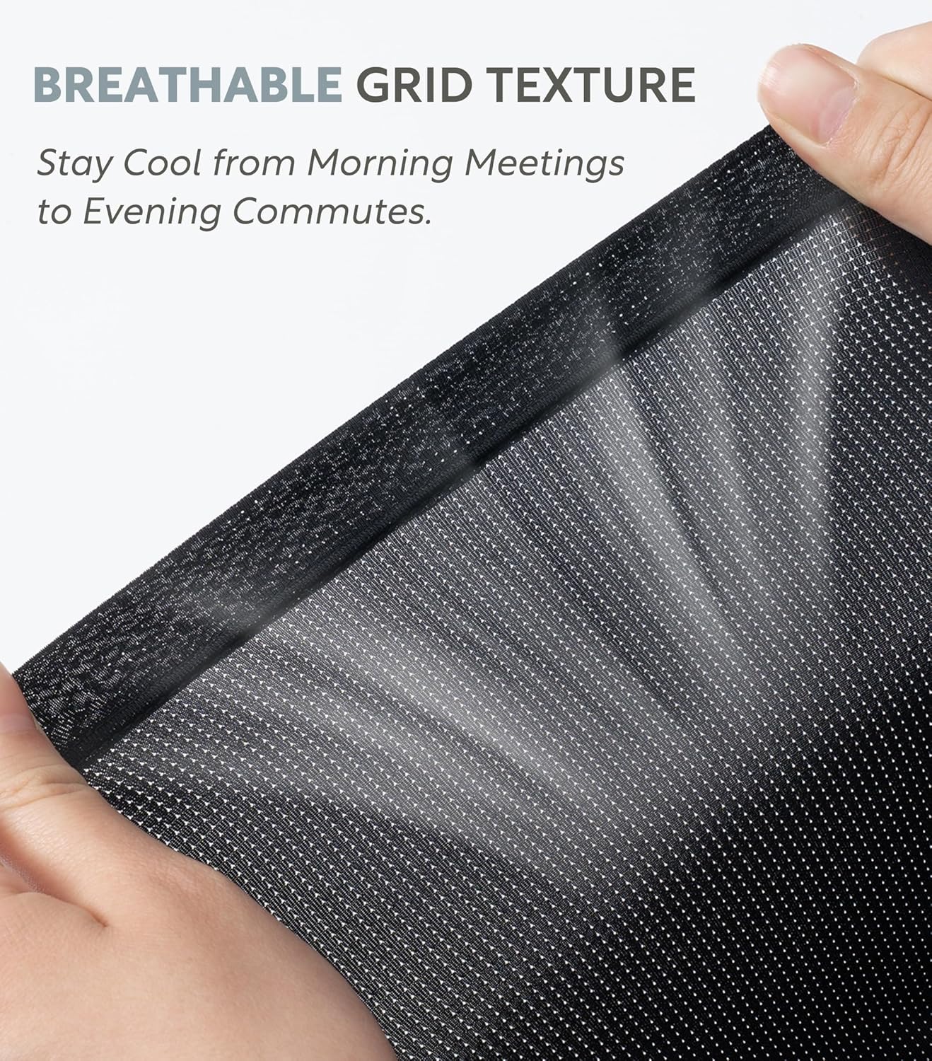 DAVID ARCHY Men's Quick-Dry Undershirts Nylon Crewneck T-Shirts for Men, 3 Pack