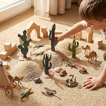 Amazon.com: Gemini&Genius Cactus Plant Action Figure Toys for Kids