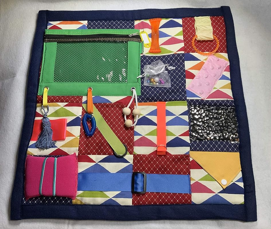 Fidget Quilt Handmade in the U.S.A. for People with Memory