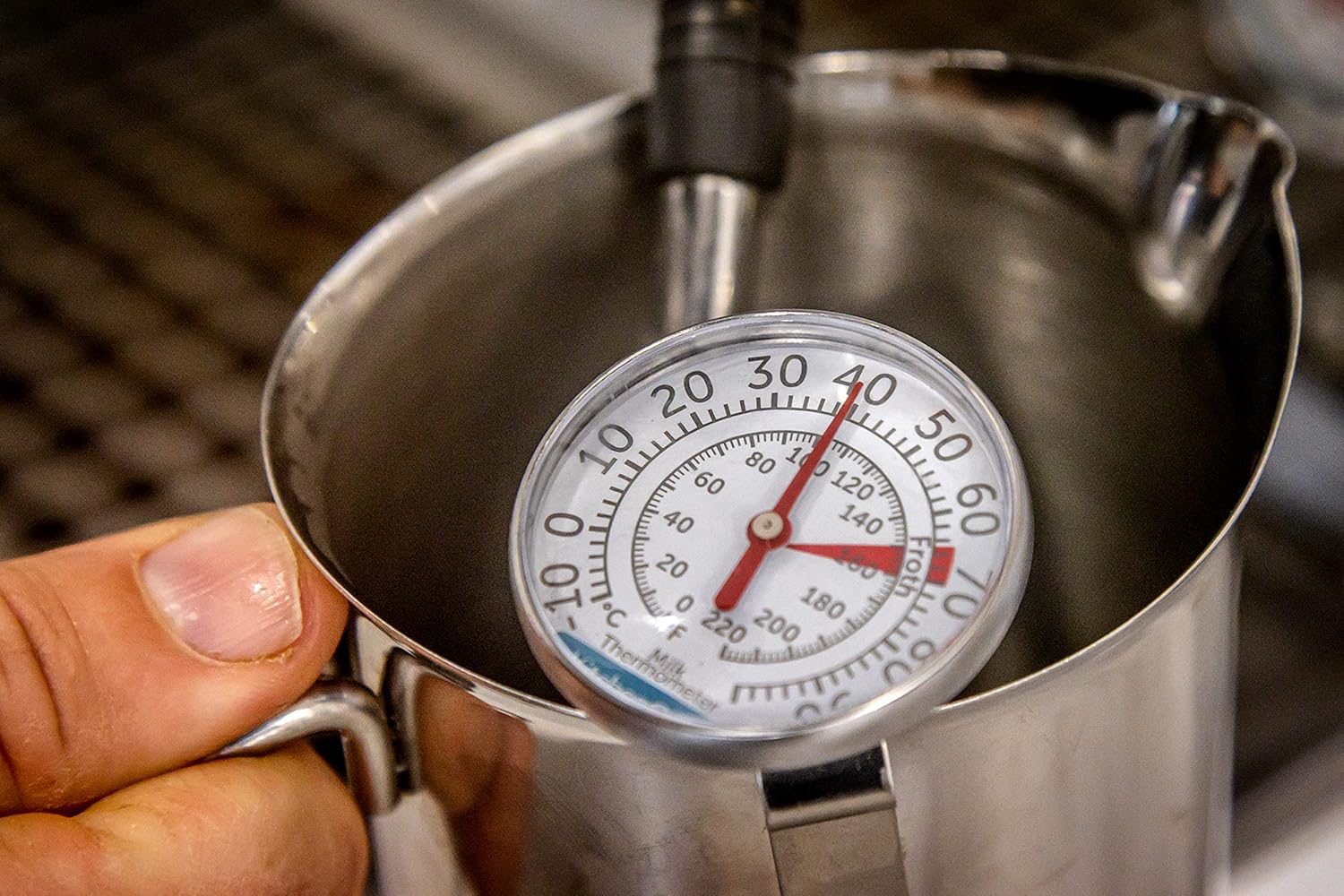 Kitchen Craft KCMILKTH Stainless Steel Milk Frothing Thermometer