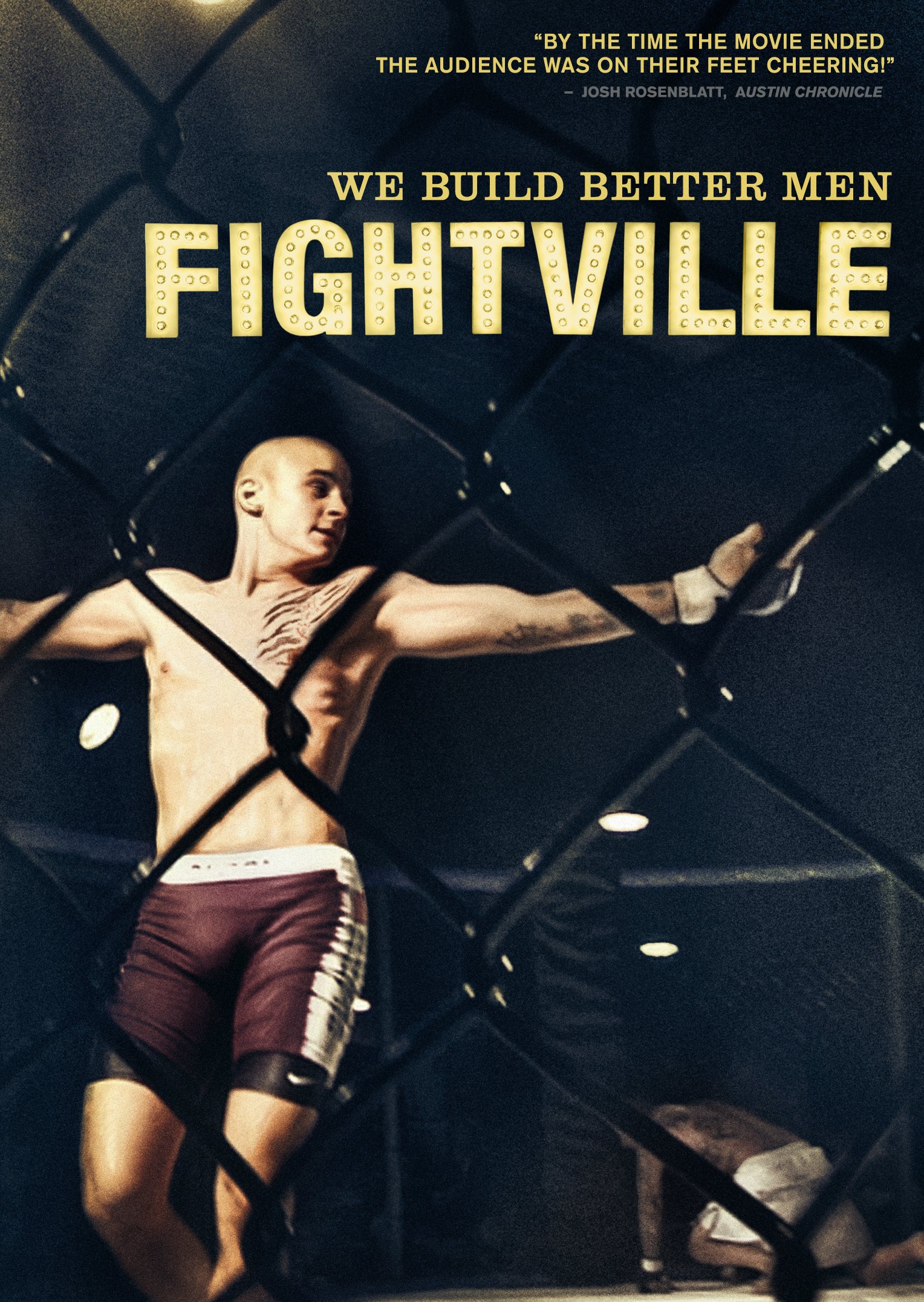Fightville largometraje documental en formato DVD importado para coleccionistas