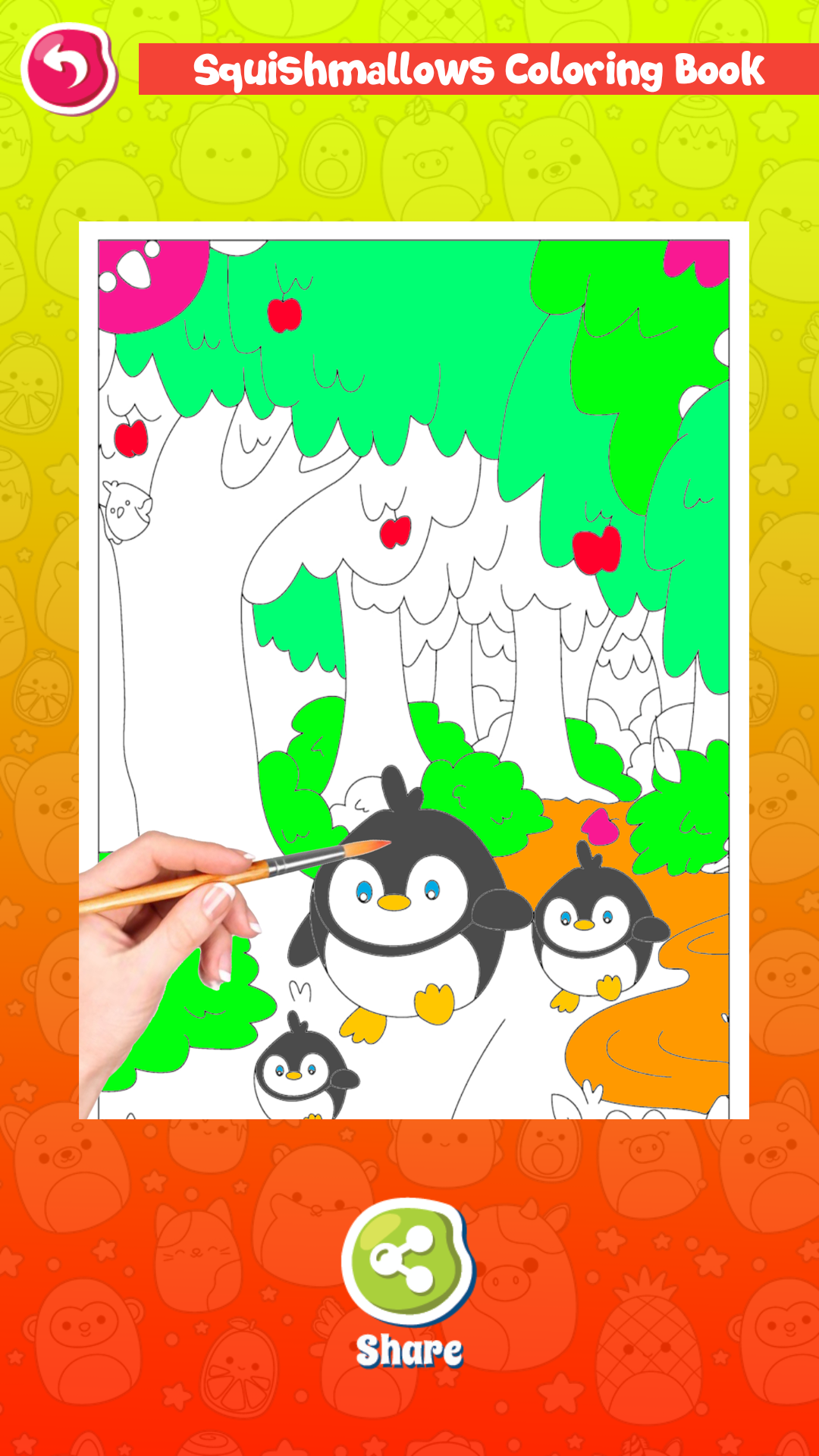 Squishmallows Coloring Book - App on the Amazon Appstore
