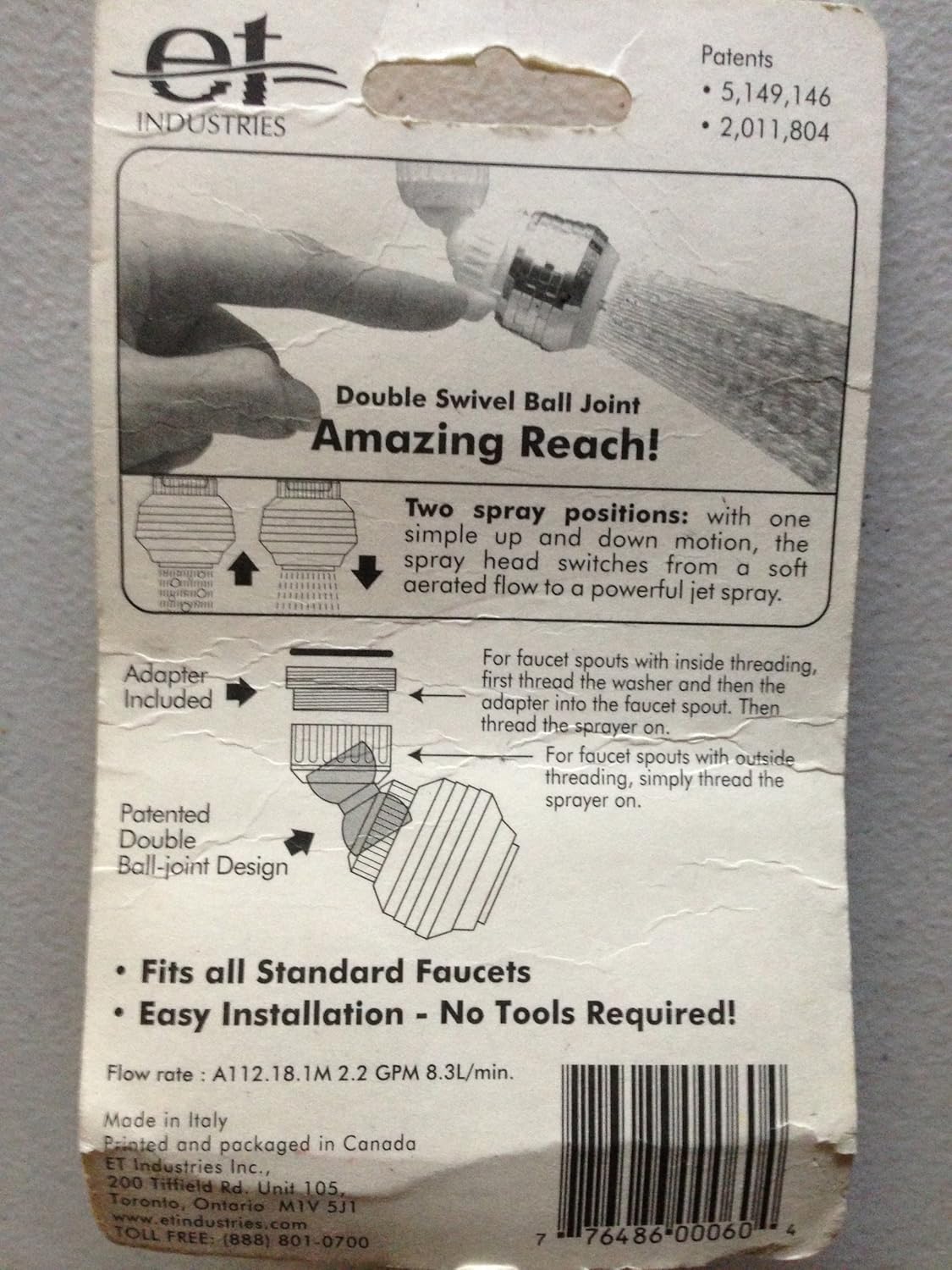 Fox Run Plastic Value Kitchen Sprayer Tools & Home