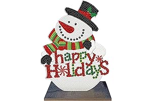 LUSandy Exquisite DIY 5D Diamond Painting Ornament Kits: Adorn Your Holidays with...