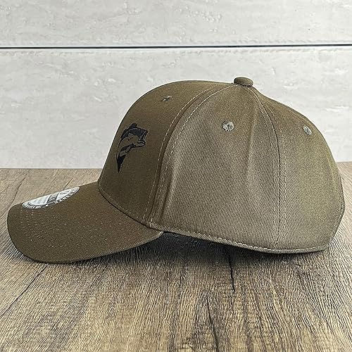 Miniatura 4 de Sombrero de pesca  Regalos de pesca con mosca para hombres y mujeres, ala curvada, ajustable, gorras de béisbol para papá