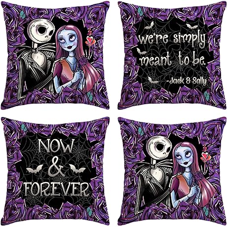 Nightmare Before Christmas Pillow: Spooktacular Halloween Home Decor