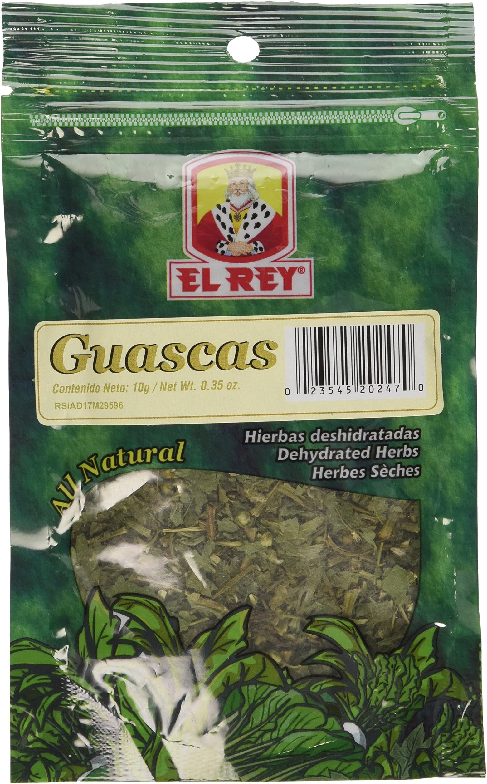 ebaney Guascas El Rey - Dehydrated Herbs - Hierbas Deshidratadas - Ajiaco