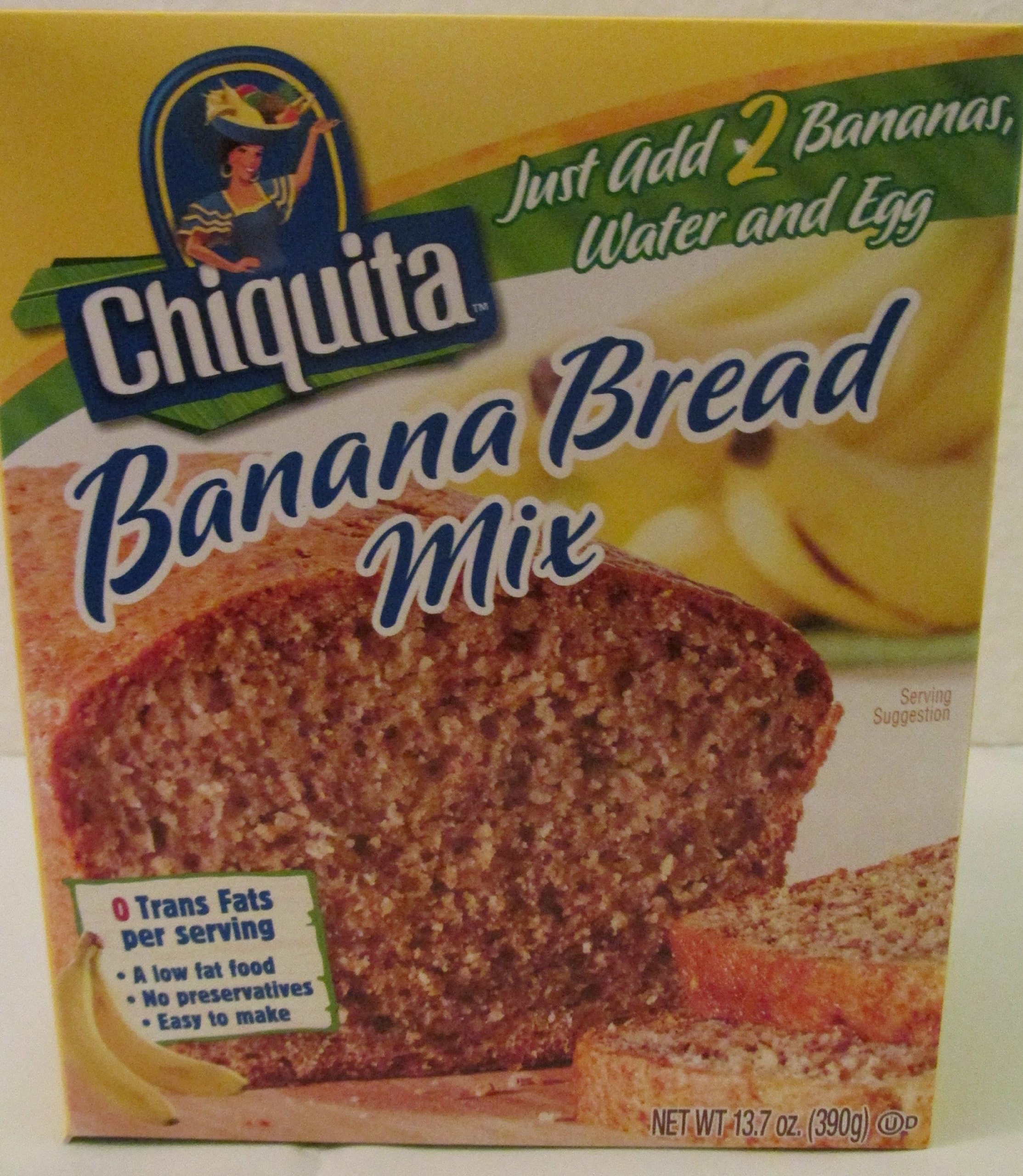 Chiquita Banana Bread Mix 2 13.7 Oz Boxes