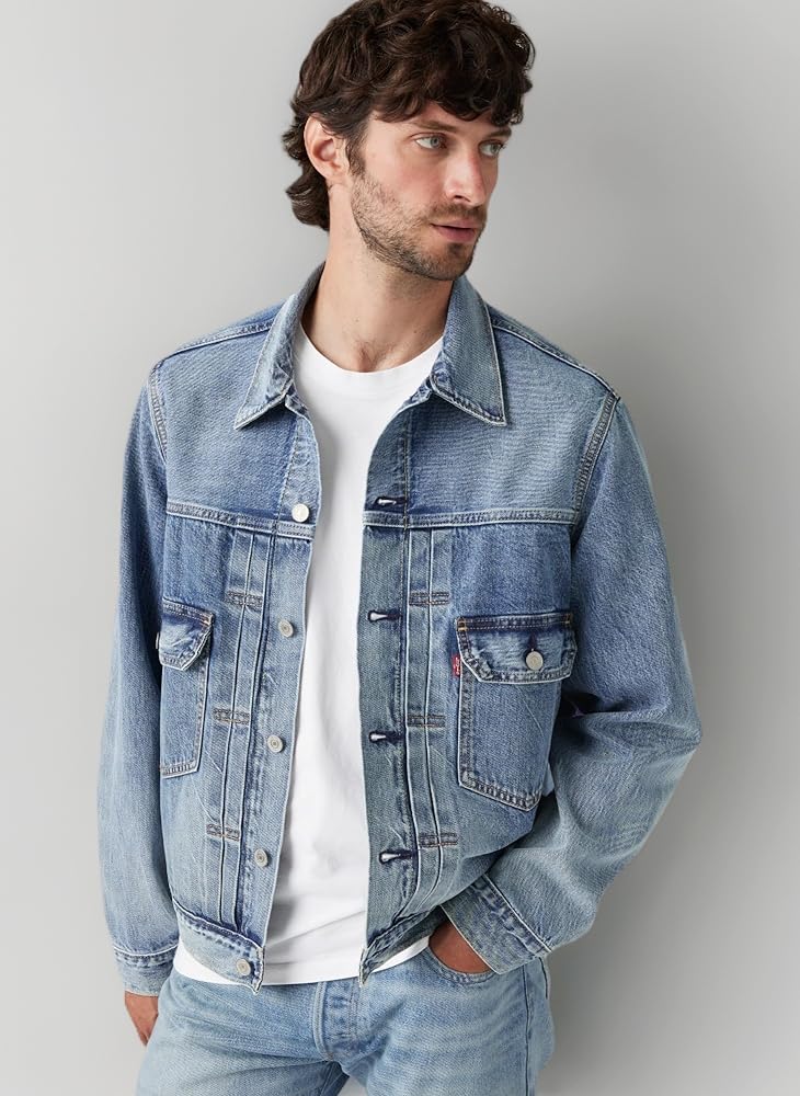 2023AW ケンゾー リーバイス タイプ 2 デニムトラッカー ジャケット 中古・古着通販】LEVI'S (リーバイス) KENZO (ケンゾー) TYPE II