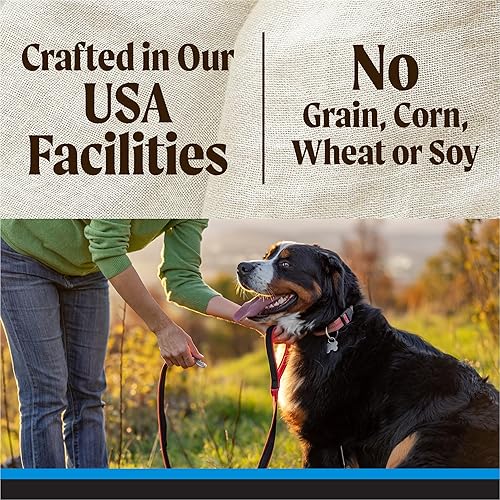 Miniatura 9 de Merrick Backcountry - Alimento seco para perros adultos sin granos, croquetas con trozos crudos liofilizados, receta de raza grande, bolsa de 20.0