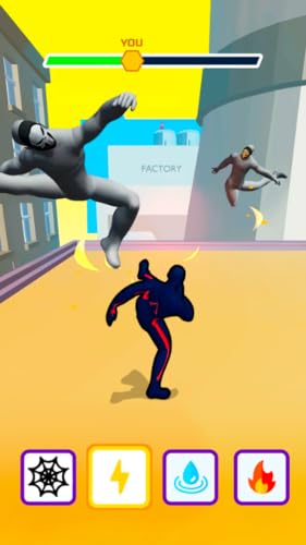 Web Shot : Jeu de héros sur balançoire à corde - Aventure de super-héros avec des pouvoirs d'araignée et des batailles épiques en ville ! – vue 4