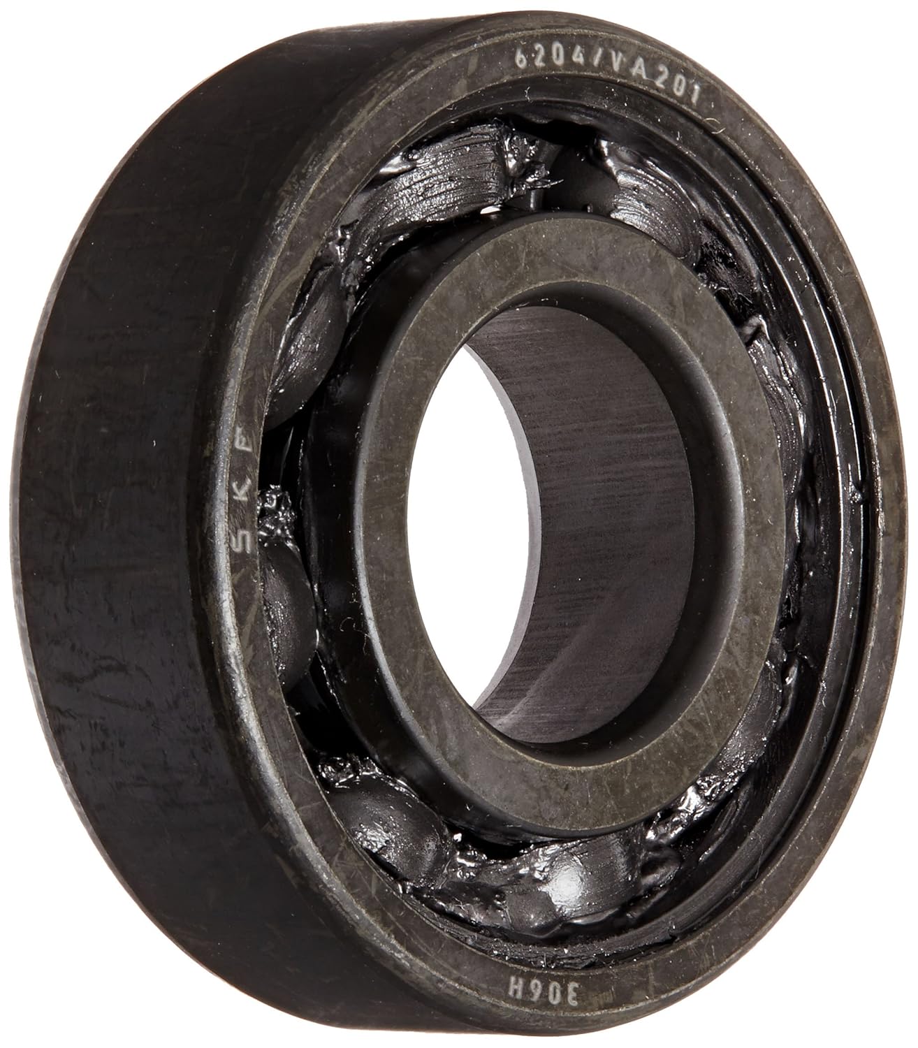 SKF 6201/VA201 Radial Bearing, Single Row, ABEC 1 Precision, Open