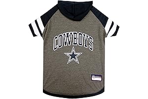 Pets First NFL Licensed Dog Hoody Tee, X-Small