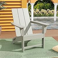 Vista 18 de WestinTrends Ashore Modern - Silla plegable Adirondack para exteriores (juego de 2), color lima